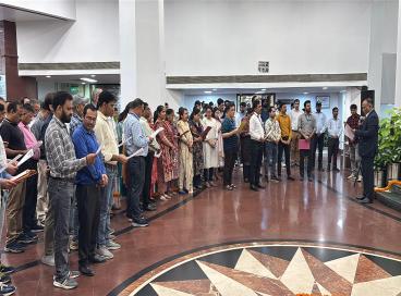 Recitation of the national song