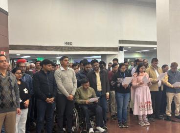 Recitation of the Preamble of the constitution