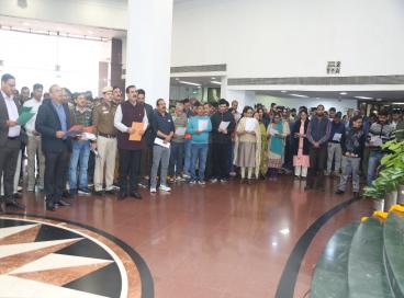 Recitation of the national song