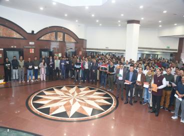 Recitation of the national song