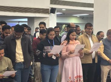 Recitation of the Preamble of the constitution